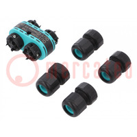 Connector: AC supply; screw terminal; TH392; 7÷12mm; 0.5÷4mm2