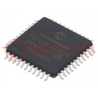 IC: PIC microcontroller; 48kB; 32MHz; SMD; TQFP44; PIC24; 8kBSRAM