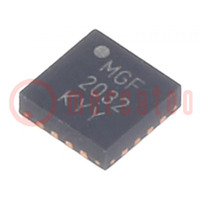 IC: microcontrolador PIC; 7kB; 32MHz; MSSP (SPI / I2C); SMD; PIC16