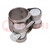 T-bolt clamp; W: 18mm; Clamping: 17÷19mm; chrome steel AISI 430; S