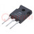 Transistor: N-MOSFET; unipolar; 55V; 80A; Idm: 390A; 200W; TO247