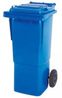 Kunststoff Müll-Großtonne in Blau, Füllmenge 60 Liter, -gewicht 25 kg | EA1753