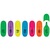 Szövegkiemelő Centrum Mini Neon vágott hegyű 1-5 mm, vegyes neon színek
