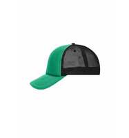 myrtle beach 5 Panel Cap mit retrogetreuer Zierkordel über dem Schild MB6550 Gr. one size green/black