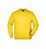 James & Nicholson Klassisches Komfort Rundhals-Sweatshirt Kinder JN040K Gr. 128 sun-yellow