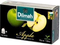 Herbata czarna aromatyzowana w torebkach Dilmah Apple, jabłko, 20 sztuk x 1.5g