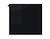 Tablica szklana MEMOBE, magnetyczna, czarna, 45x45 cm