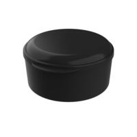 Artikelbild Meal box "ToGo" round, plain black