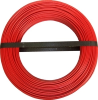 ELECTRALINE 60101025A - CABLE ELÉCTRICO (10 M), COLOR ROJO