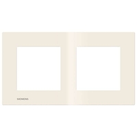 SIEMENS DELTA VIVA PLAQUE DOUBLE BEIGE SIE009553