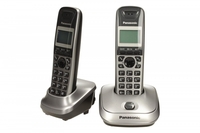 PANASONIC KX-TG2512 - TELÉFONO (TELÉFONO DECT, ALTAVOZ, 50 ENTRADAS, IDENTIFICADOR DE LLAMADAS, GRIS) [VERSIÓN IMPORTADA]