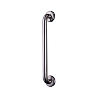 BARRE D'APPUI DROITE 45CM INOX POLI D32 - AKW - 01261