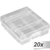 20x1 Ansmann Accu-Box voor 4 Mignon-/Micro-cellen 4000740