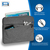 PEDEA Tablet Tasche 10,1-11 Zoll (25,6-27,96 cm) FASHION Schutz Hülle mit Zubehörfach, grau/blau