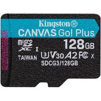 SD MicroSD Card 128GB Kingston SDXC Canvas Go Plus o.A retail