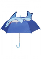 PLAYSHOES 448701 Kinder-Regenschirm Blau