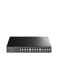 Cudy GS1024 łącza sieciowe Gigabit Ethernet (10/100/1000) Czarny