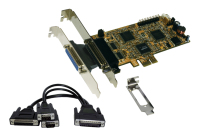 EXSYS EX-44344 Schnittstellenkarte/Adapter Eingebaut Parallel, Seriell