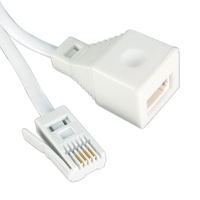 Videk UK BT Plug to BT Socket Extension Cable 5Mtr