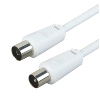 Schwaiger KVK215 052 coax-kabel 1,5 m IEC169-2 Wit