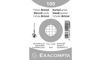 Exacompta 10200SE indexkaart Wit