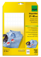 Sigel LP715 Druckeretikett Weiß Nicht klebendes Druckeretikett