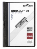 Durable Duraclip 30 ofertówka Czarny, Przezroczysty PCW