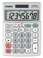 Casio MS-88ECO calculator Desktop Rekenmachine met display