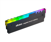 Akasa AK-MX248 számítógépes hűtőrendszer Memória modul Hűtőborda/hűtő Fekete