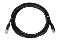 Extralink EX.7621 kabel sieciowy Czarny 3 m Cat5e F/UTP (FTP)