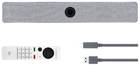 Cisco Room USB - With Remote 8 MP Grau 3840 x 2160 Pixel 60 fps CMOS 25,4 / 1,4 mm (1 / 1.4 Zoll)