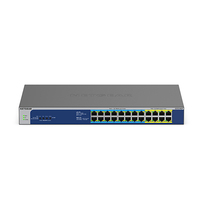 NETGEAR GS524UP Unmanaged Gigabit Ethernet (10/100/1000) Power over Ethernet (PoE) Grau