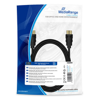 MediaRange MRCS210 HDMI kabel 2 m HDMI Type A (Standaard) Zwart