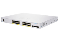Cisco CBS350-24P-4X-EU Netzwerk-Switch Managed L2/L3 Gigabit Ethernet (10/100/1000) Silber
