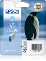 Epson Penguin Wkład atramentowy Light Cyan T5595