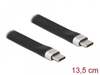 DeLOCK 85770 USB-kabel 0,135 m USB 3.2 Gen 2 (3.1 Gen 2) USB C Zwart