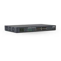 InLine 32316P netwerk-switch Gigabit Ethernet (10/100/1000) Power over Ethernet (PoE) 1U Zwart