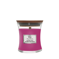 WoodWick Wild Berry & Beets Mini Jar Wachskerze Rund Pink 1 Stück(e)