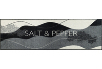 wash+dry Salt&Pepper Dekorative Fußmatte Drinnen Rechteckig Mehrfarbig
