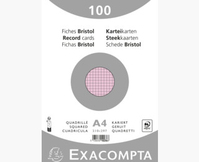 Exacompta 10236E Karteikarte Pink 100 Stück(e)