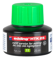 Edding HTK 25 ricarica per evidenziatori Verde chiaro 25 ml 1 pz