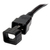 Tripp Lite PLC19BK Plug-Lock Inserts (C20 power cord to C19 outlet), Black, 100 pack
