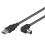 Goobay USB 2.0 AB 200 R/A HiSpeed, 2m USB cable USB A USB B Black