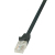 LogiLink 7.5m Cat.5e U/UTP RJ45 hálózati kábel Fekete 7,5 M Cat5e U/FTP (STP)