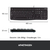 Logitech K120 Corded Keyboard toetsenbord USB QWERTY US International Zwart