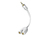 Inakustik 00310302 Audio-Kabel 0,1 m 3.5mm 2x 3.5mm Weiß