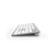 Hama KMW-700 tastiera Mouse incluso Casa RF Wireless QWERTZ Tedesco Argento, Bianco