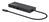 Manhattan 152747 laptop dock & poortreplicator USB Type-C Zwart