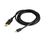 Akasa AK-CBDP22-20BK DisplayPort kábel 2 M Mini DisplayPort Fekete