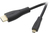 SpeaKa Professional SP-9075600 HDMI kabel 0,45 m HDMI Type A (Standaard) HDMI Type D (Micro) Zwart